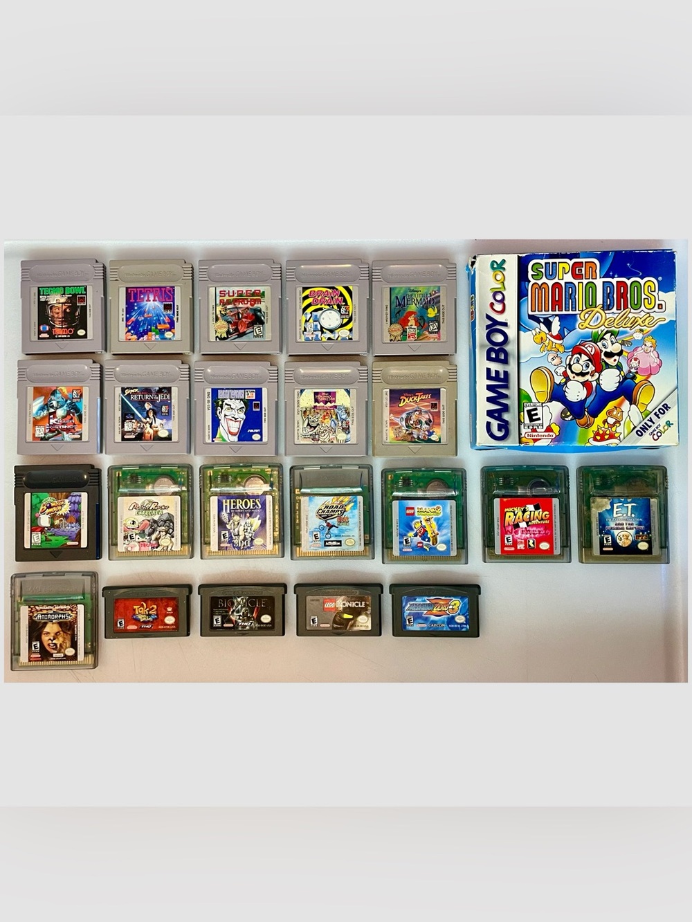 Nintendo Game boy, Game boy color and Game boy advance Games lot